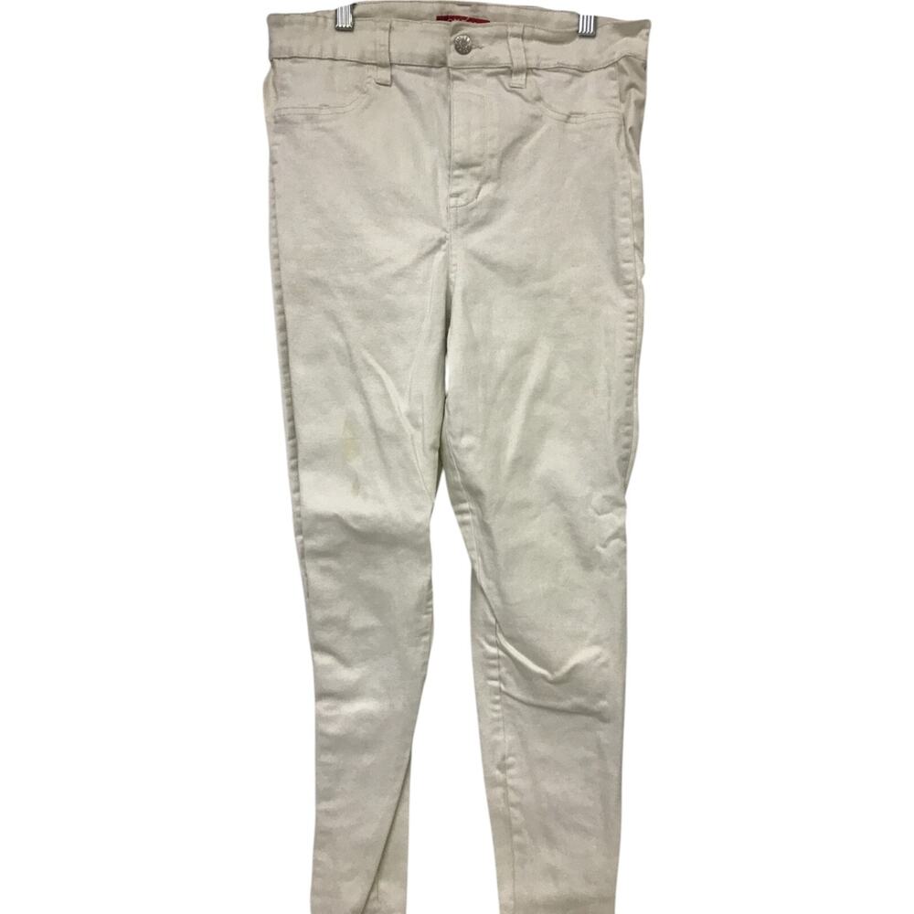Guess Los Angeles Skinny Jeans Mens Size 30X28 White Denim 5 Pockets Design